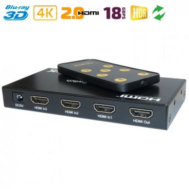 HDMI 2.0 переключатель 3x1 / Dr.HD SW 316 SL